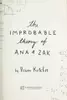 The improbable theory of Ana and Zak