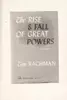 The Rise & Fall of Great Powers