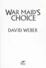 War Maid's Choice