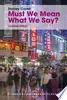 Must We Mean What We Say?: A Book of Essays