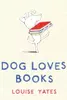 Dog loves books