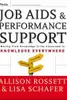 Job Aids and Performance Support