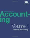 Principles of Accounting, Volume 1: Financial Accounting
