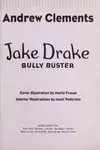 Jake Drake, bully buster