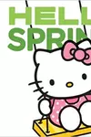 Hello Kitty, hello spring!