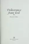 Deliverance from evil