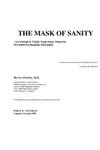 The mask of sanity