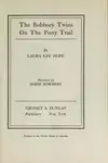 The Bobbsey twins on the pony trail