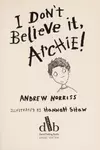 I don't believe it, Archie!