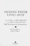 Signing Their Lives Away