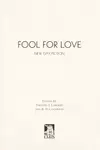 Fool For Love: New Gay Fiction