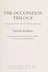 The Occupation Trilogy