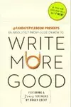 Write More Good