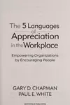 The 5 languages of appreciation in the workplace