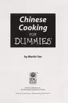 Chinese Cooking For Dummies