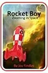 Rocket Boy Zooming in Space