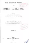 The Poetical Works of John Milton