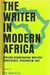 The writer in modern africa