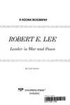 Robert E. Lee: Leader in War and Peace