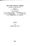 Livy II: History of Rome, Books 3-4