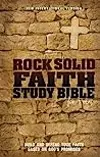 NIV, Rock Solid Faith Study Bible for Teens: Build and defend your faith based on God's promises