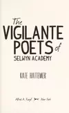 The vigilante poets of Selwyn Academy