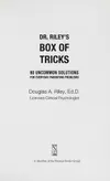 Dr. Riley's box of tricks