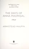 Days of Anna Madrigal