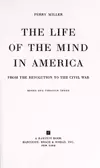 The Life of the Mind in America