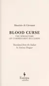Blood curse