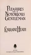 Pleasures of a notorious gentleman