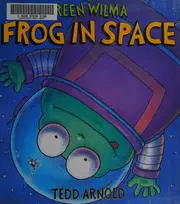 Green Wilma, frog in space