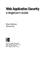 Web Application Security, A Beginner's Guide