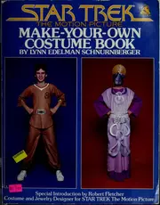 Star trek, the motion picture, make-your-own costume book