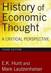 History of Economic Thought, 3rd Edition: A Critical Perspective