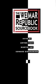 The Weimar Republic sourcebook