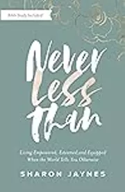Never Less Than: Living Empowered, Esteemed, and Equipped When the World Tells You Otherwise