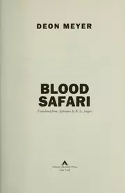 Blood safari