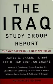 The Iraq Study Group report