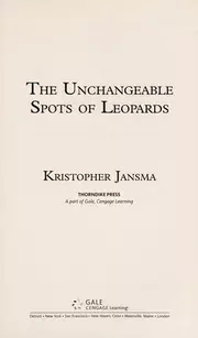 Unchangeable Spots of Leopards
