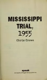 Mississippi trial, 1955