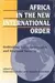 Africa in the new international order