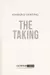 The Taking (The Taking #1)