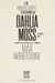 The Unfortunate Decisions of Dahlia Moss