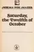 Saturday, the twelfth of October