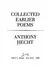Collected Earlier Poems