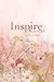 Inspire Catholic Bible NLT Large Print (LeatherLike, Pink Fields with Rose Gold): The Bible for Coloring & Creative Journaling