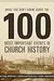 What You Don't Know About the 100 Most Important Events in Church History
