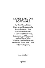 More Joel on Software